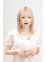 ロアネ バイ バサ 都立家政店(Roane by BASSA) ブリーチ/韓国/ハイトーン/ハイトーン女子/シースルーバング