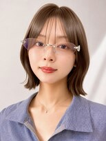 メゾンアクア 表参道(Maison ACQUA)&nbsp;Yハッシュカットボブ/顔周りレイヤーボブ/シースルーバング