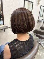 バセット バイ アルター 鎌取店(basset by aL-ter)&nbsp;ハッシュカット/グレージュ/デザインカラー／鎌取