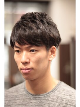 ヘアメイク グリーン アール(HAIR MAKE Green R) 男前ナチュラルパーマ