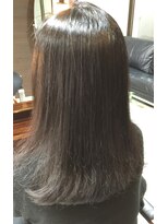 キャン 温品店(CAN)&nbsp;【ＣＡＮ】潤い＆艶重視のリタッチ縮毛矯正