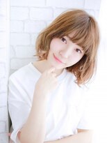 ヘアメイク ナル(hair make nalu) ニュアンスカールボブ