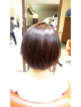 ネオリーブチノ 登戸店(Neolive cino) neolive cino   前下がり大人グラデーションボブ☆