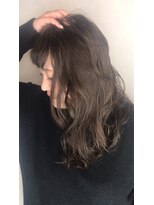 ラトリエ ブロカント 立川北口店(L'atelier BROCANTE)&nbsp;ヴェールウエーブ セミディ ブルージュ マーメイドアッシュ