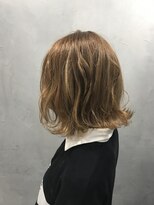 エイトセカンド 新宿三丁目店(EIGHT second)&nbsp;ハイトーンミルクティーベージュ☆ケアブリーチ使用