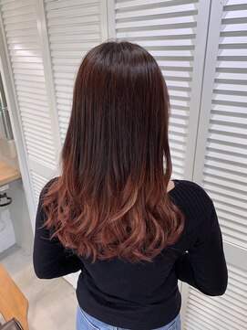 エイト 沖縄豊崎店(EIGHT toyosaki) 【EIGHT 豊崎】お客様スタイル_グラデーション　ネオウルフ