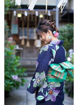 キーポイント(K Point) 編み込み浴衣アップ