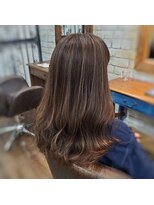 美容室ポール 西葛西店(PAUL)&nbsp;オリーブカラー　ハイライトカラー　西葛西美容室　学割U24