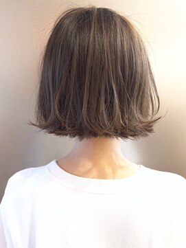 ムク 新宿(muc) ミニウルフ/テラコッタ/デジタルパーマ/くすみブルー[新宿]