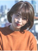 【emu井上信洋】大人可愛いメルティカラーショートボブ/20代30代