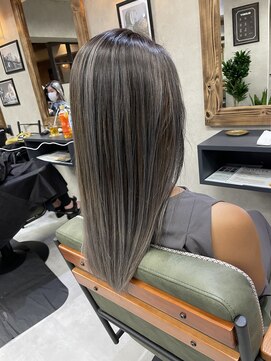 サニー 渋谷(SUNNY) グレーベージュニュアンスカラーアッシュミルクティー