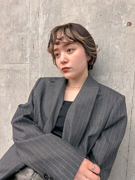 ユニオン(Union) トレンド感満載！バングインナーカラー