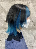 ココ 本八幡(KOKO)&nbsp;□黒髪クラゲヘアーオリーブグレー小顔ココアベージュボブウルフ