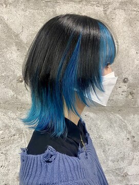 ココ 本八幡(KOKO) □大人ガーリーダークアッシュ似合わせカットミディアムレイヤー