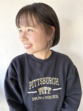 ロナ 岡崎竜美丘店(RONA) 王道ボブさりげなインナーカラー