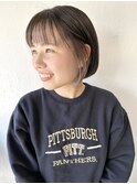 王道ボブさりげなインナーカラー