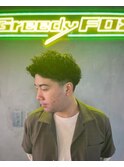 アップバング/ツーブロックマッシュ/束感/波巻き[シェービング]