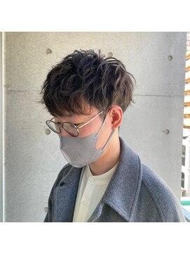 メンズサロン ウエストサイドカットクラブ(Men's West Side Cut Club) 2ブロック×ツイストピンパーマ