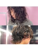 ミディアムスパイラルパーマ