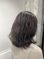 ナンバー 天王寺(NUMBER)&nbsp;アッシュグレージュのハイライト