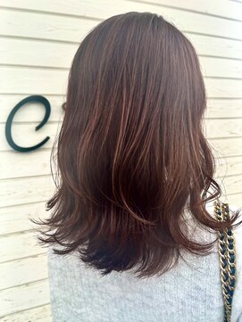 チル(Chill) ピンクブラウンカラー