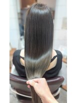 エレサリア(EleSalia) 髪質改善カラー+最上級修復TR《髪質改善守山美容室/縮毛矯正》