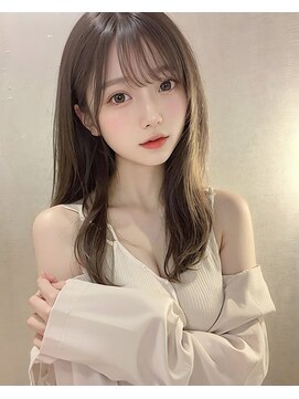 オリジンズヘアーセカンド 守谷店(Origins hair 2nd) ヌードベージュカラー×BYKARTE TR