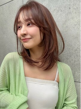 ロンド アンブル 四条烏丸(Lond ambre) ふわっとしたエアリーな質感はレイヤーカットのおかげ