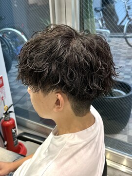 レタッチ バイ フィフス 天神大名(RETOUCH by fifth) ツイストスパイラルパーマ波巻きスパイラルパーマメンズパーマ