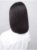 髪質改善ツヤ感タイトストレート黒髪/池袋/池袋西口