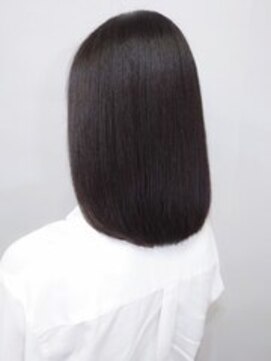 アロマ ヘアルーム 池袋店(AROMA hair room) 髪質改善ツヤ感タイトストレート黒髪/池袋/池袋西口