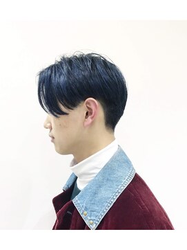 ピークアブー アヴェダ アトレ恵比寿(PEEK-A-BOO AVEDA) ツーブロックセンターパート