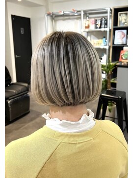 ファーム 大崎店(FAAM) ボブ×バレイヤージュ