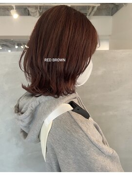 シーサカエ(SHE.sakae) red brown