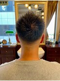 【20代 男性】ロンドンフェードショート(大宮/バーバー)