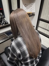 サロンドフィール 永山店(Salon de feel) ツヤツヤ♪グレージュカラー