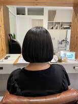 アドラーブル 駅南店(adorable)&nbsp;大人可愛い小顔前下がりボブ×ナチュラルボブ×ミニボブ20代30代