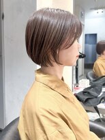 ロンド エメ 柏(Lond aimer)&nbsp;イメチェンショート×外ハネボブ×美髪×ワイドバング/柏