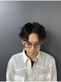センターパート<理容室>[メンズ/シェービング/床屋/銀座]