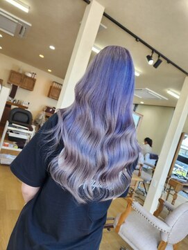 ミラシィ 成田(Mirashy) ハイライトカラーミルクティーベージュレイヤーカット