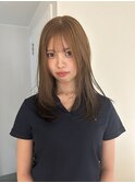 【nanami】ワンカラーでハイトーンベージュ