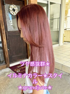 グランジュテ(grandjute) 似合わせカット★ハイライト★白髪ぼかし★髪質★カラー