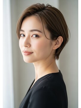 エス 天満扇町(esu) ah8 似合わせショート　30代40代50代　大阪ショート