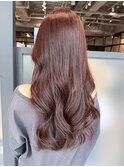ロングおくれ毛韓国ヘア前髪カット顔周りレイヤー_ba552631