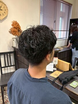 マイ ヘア デザイン 岡崎(MY hair design) メンズカットメンズ髪型韓国風マッシュショートカジュアル20代