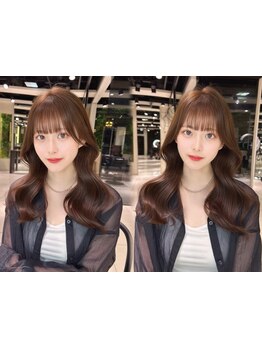 全方向から見て可愛い韓国Cut!計算されたCutで小顔[焼津駅/髪質改善ストレート/学割U24/縮毛矯正]