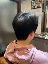 クロム(CHROM)&nbsp;ナチュラル20代30代40代カットメンズパーマ眉毛入間市