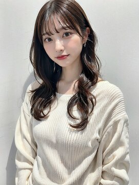 ラ ヴェラー(La valeur) 30代40代大人可愛い髪質改善カラーチョコレートブラウン透明感