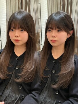 ヘアメイク シュシュ(Hair make chou chou) レイヤーカット 顔周りカット 髪質改善