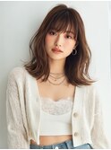 レイヤーカット/切りっぱなしボブ/エアリーロング